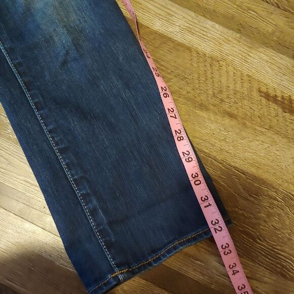 American Eagle Artist Crop Studded Jeans Size 4 - Picture 7 of 10